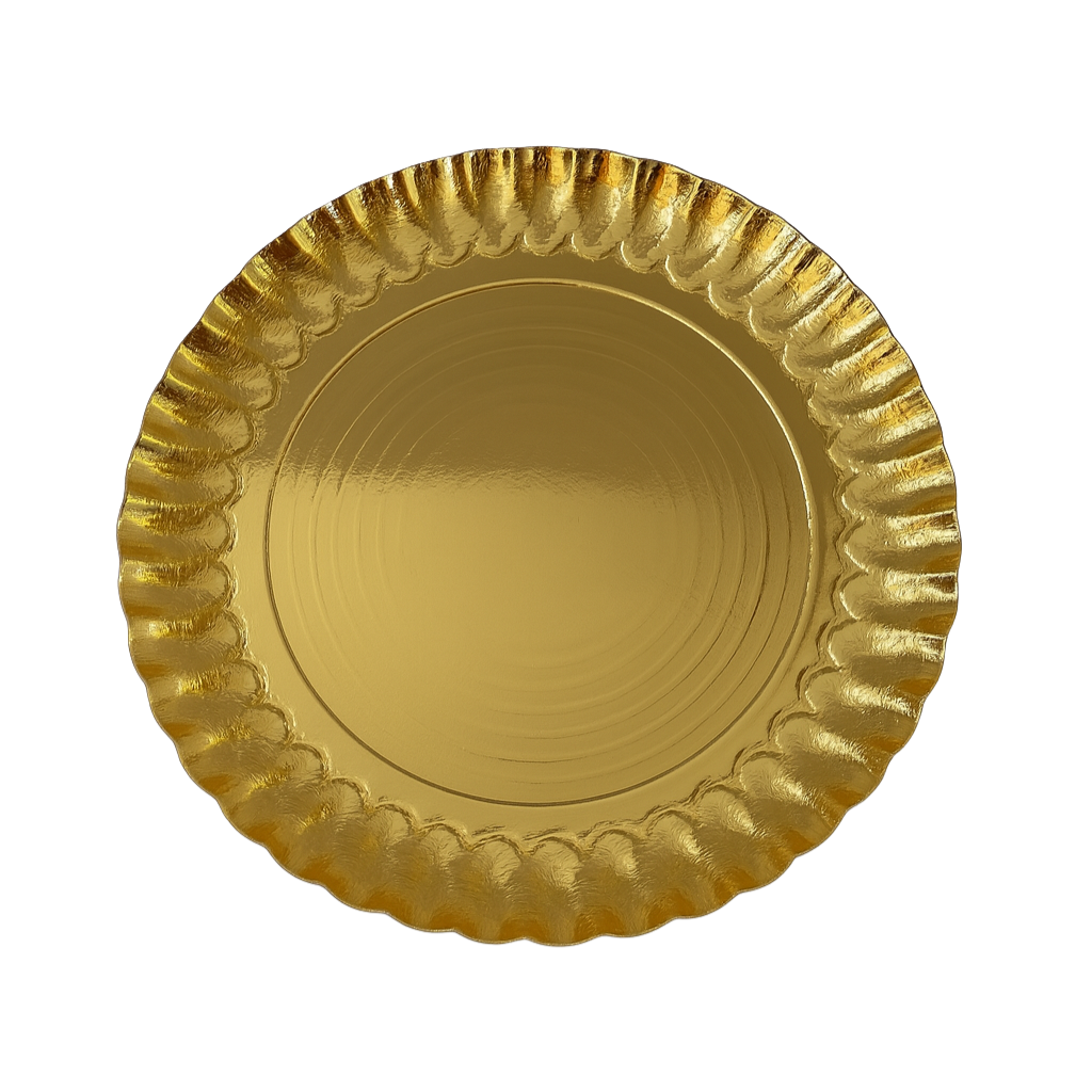 GOLDEN PLATTER FOR SWEETS